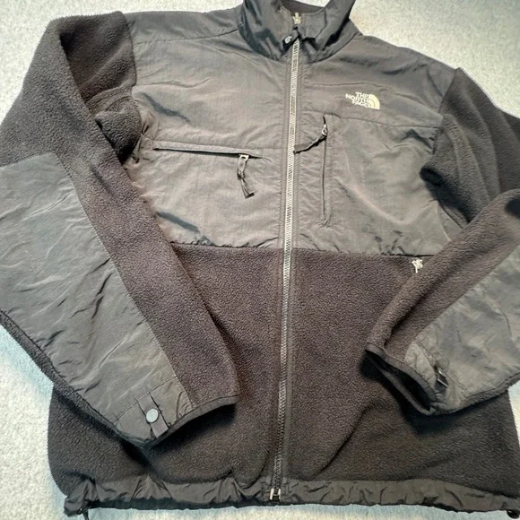 The North Face Denali Polartec Fleece Jacket Men Medium Hiking Layering Full Zip - Picture 10 of 10